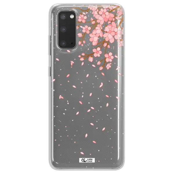 Sakura Fall Samsung S20 Clear TPU Case