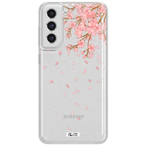 Sakura Fall Samsung S21 Fe Clear Tpu Case