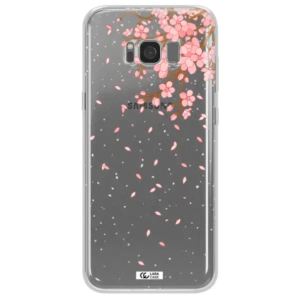 Sakura Fall Samsung S8 Clear TPU Case