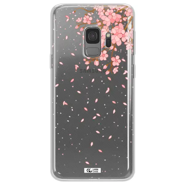 Sakura Fall Samsung S9 Clear TPU Case