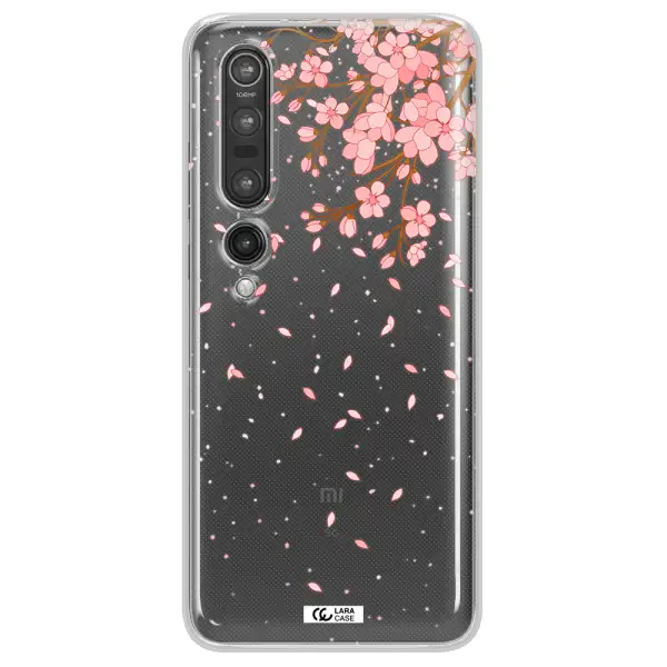 Sakura Fall Xiaomi Mi 10 Pro Clear TPU Case