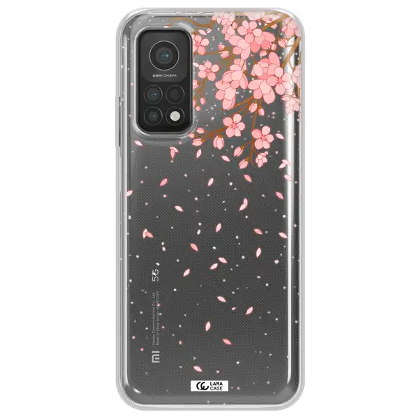 Sakura Fall Xiaomi Mi 10T Clear TPU Case