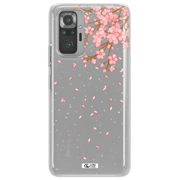 Sakura Fall Xiaomi Note 10 Pro Clear TPU Case