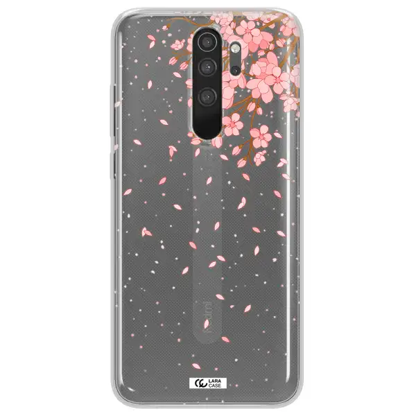 Sakura Fall Xiaomi Note 8 Pro Clear TPU Case