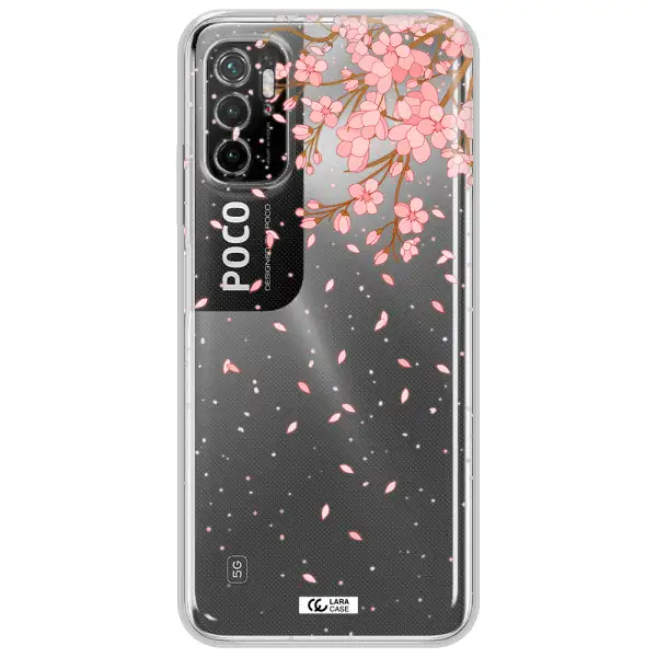 Sakura Fall Xiaomi Poco M3 Pro Clear Tpu Case