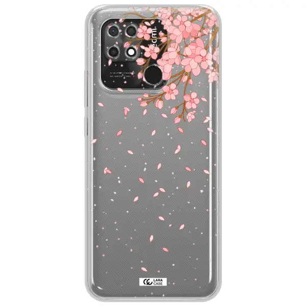 Sakura Fall Xiaomi Redmi 10C Clear TPU Case