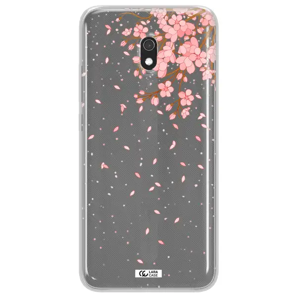 Sakura Fall Xiaomi Redmi 8A Clear TPU Case