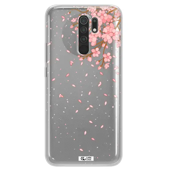 Sakura Fall Xiaomi Redmi 9 Clear TPU Case