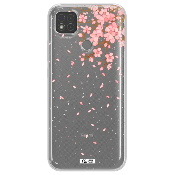 Sakura Fall Xiaomi Redmi 9C Clear TPU Case