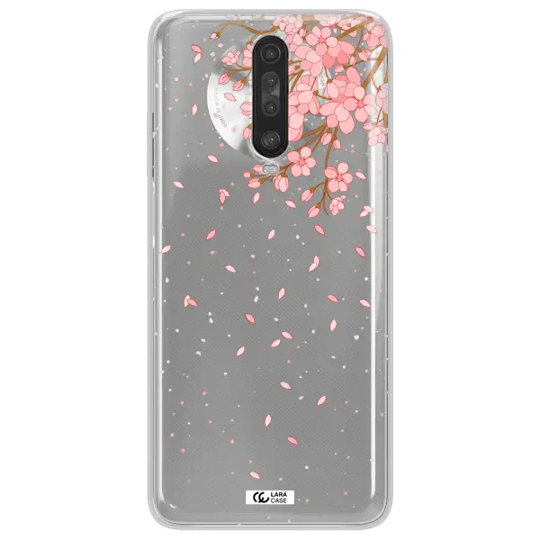 Sakura Fall Xiaomi Redmi K30 Clear TPU Case