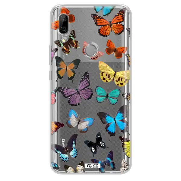 Colorful Butterflies Huawei P Smart Z Clear TPU Case