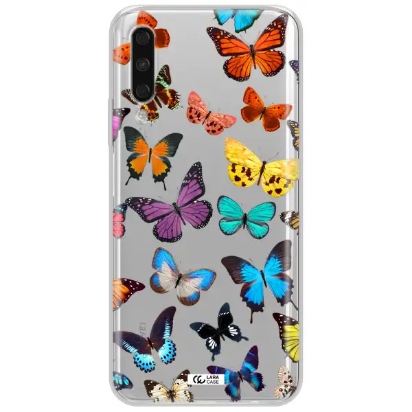 Colorful Butterflies Huawei Y9S Clear Tpu Case