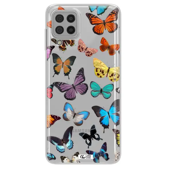 Colorful Butterflies Samsung A22 4g Clear TPU Case