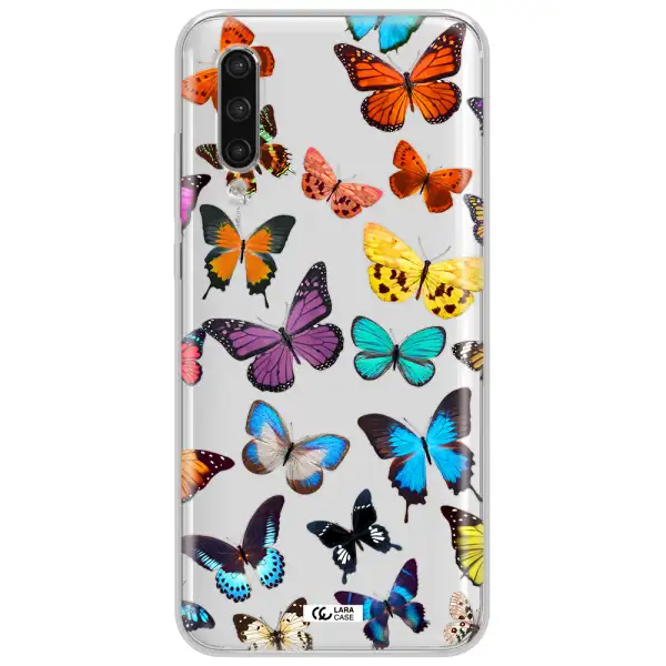 Colorful Butterflies Xiaomi Mi 9 Lite Clear Tpu Case