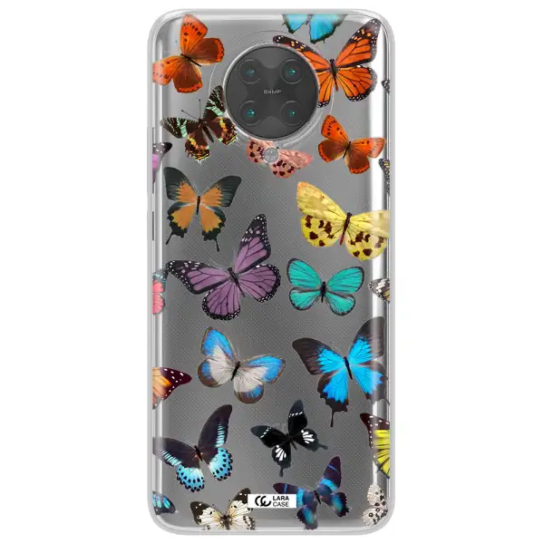 Colorful Butterflies Xiaomi Poco F2 Pro Clear TPU Case