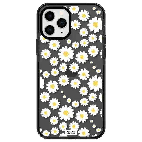 Papatia Pattern Apple iPhone 11 pro max impact Smoke Black Case