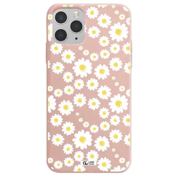 Papatia Pattern Apple iPhone 11 pro max Silicone pastel pink Case