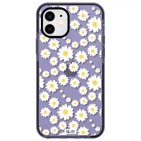 Papatia Pattern Apple iPhone 12 impact Lilac Case