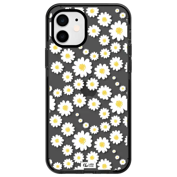 Papatia Pattern Apple iPhone 12 impact Smoke Black Case