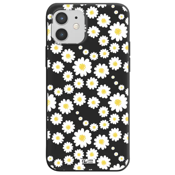 Papatia Pattern Apple iPhone 12 mini Silicone black Case