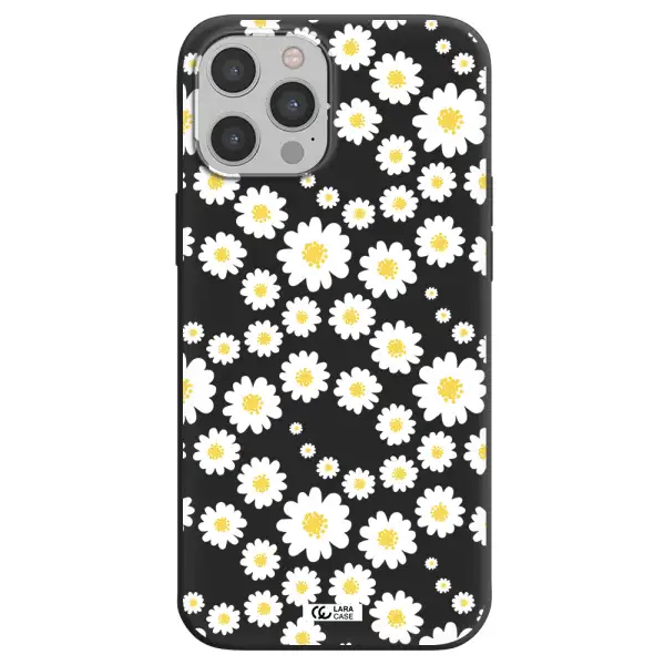 Papatia Pattern Apple iPhone 12 pro max Silicone black Case