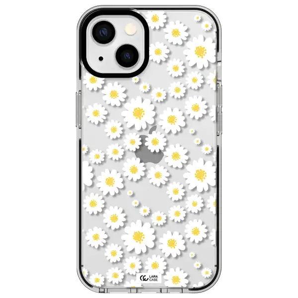 Papatia Pattern Apple iPhone 13 impact black border Case