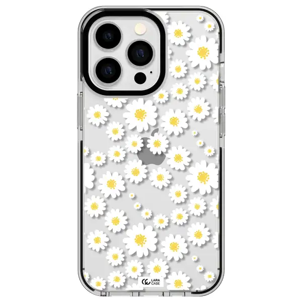 Papatia Pattern Apple iPhone 13 Pro impact black border Case