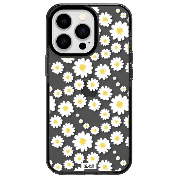 Papatia Pattern Apple iPhone 13 Pro impact Smoke Black Case
