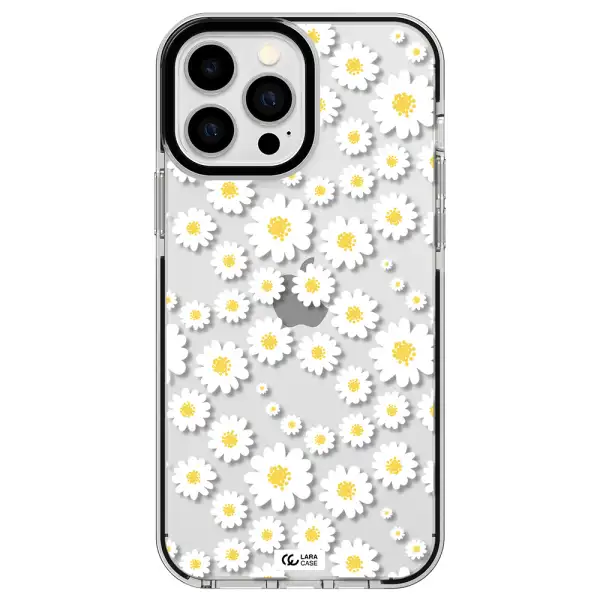 Papatia Pattern Apple iPhone 13 Pro Max impact black border Case