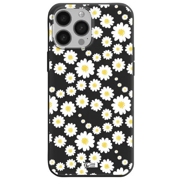 Papatia Pattern Apple iPhone 13 Pro Max Silicone black Case
