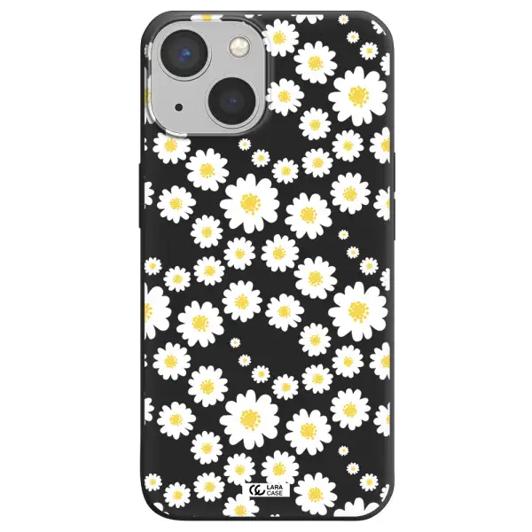Papatia Pattern Apple iPhone 13 Silicone black Case