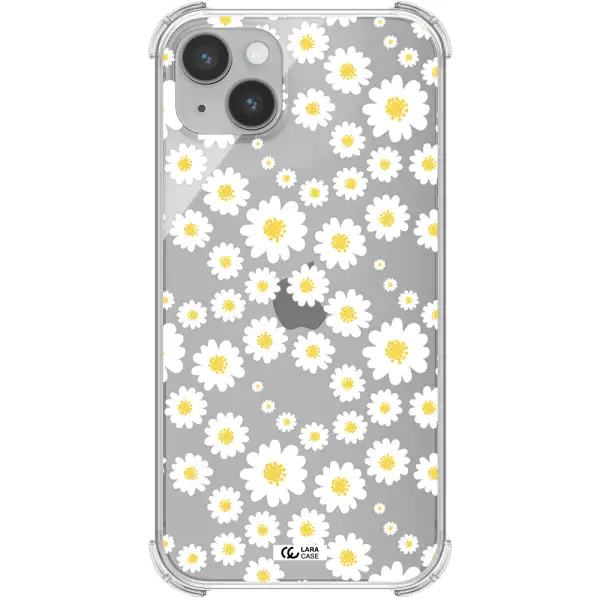 Papatia Pattern Apple iPhone 14 Clear PC Case