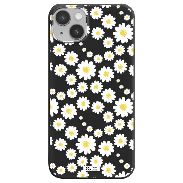 Papatia Pattern Apple iPhone 14 plus Silicone black Case