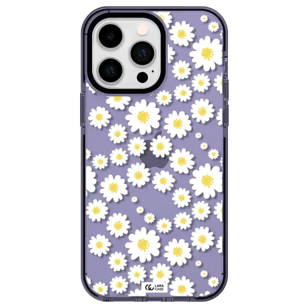 Papatia Pattern Apple iPhone 14 pro max impact Lilac Case