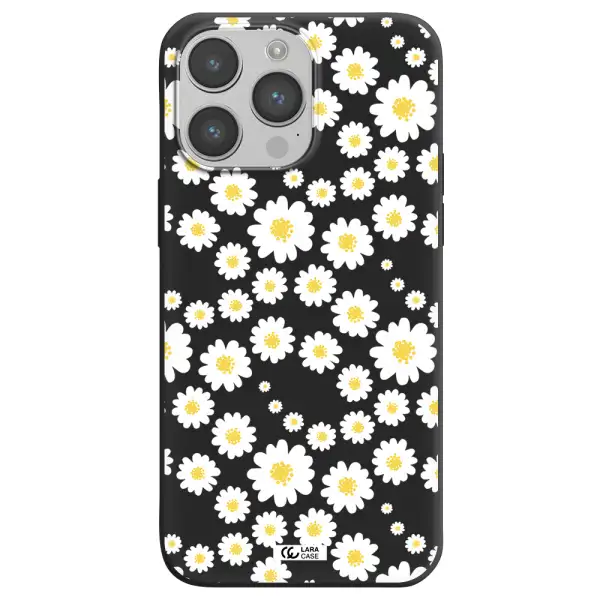 Papatia Pattern Apple iPhone 14 pro max Silicone black Case