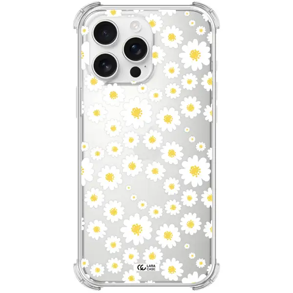 Papatia Pattern Apple Iphone 16 Pro Max Clear Pc Case
