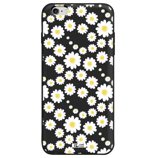 Papatia Pattern Apple iPhone 6 plus Silicone black Case