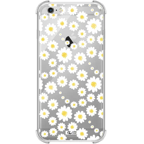 Papatia Pattern Apple iPhone 6S Clear PC Case