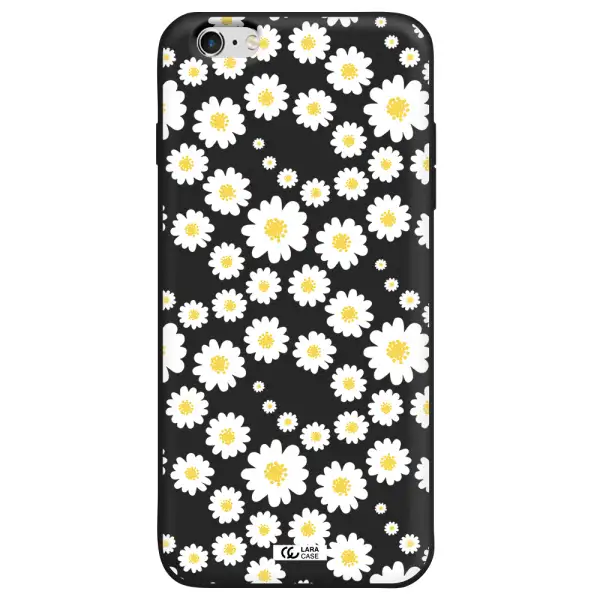 Papatia Pattern Apple iPhone 6S Silicone black Case