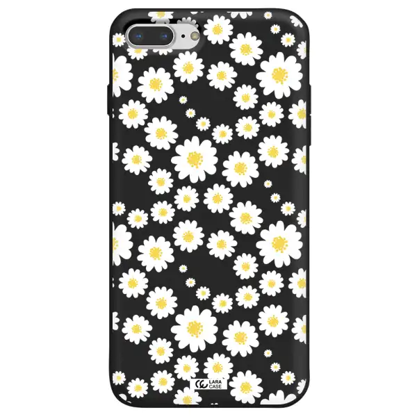 Papatia Pattern Apple iPhone 7 plus Silicone black Case