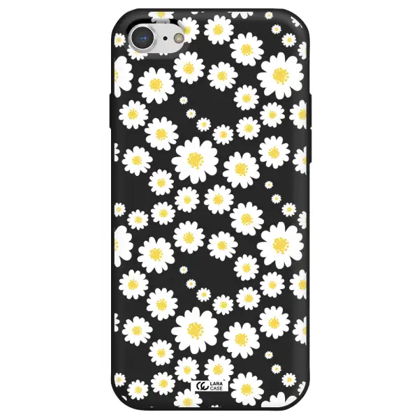 Papatia Pattern Apple iPhone 7 Silicone black Case