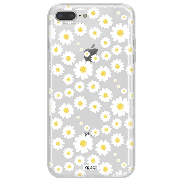 Papatia Pattern Apple iPhone 8 plus Clear TPU Case