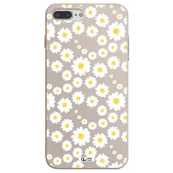 Papatia Pattern Apple iPhone 8 plus Silicone Stone Case