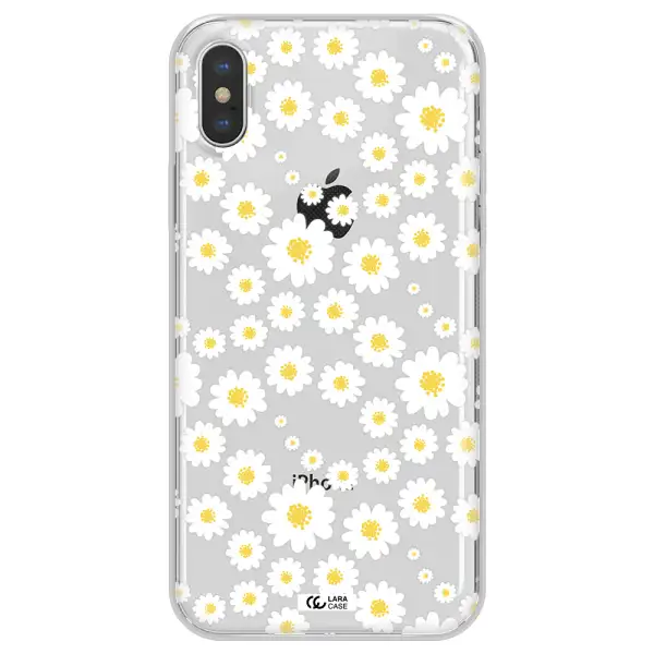 Papatia Pattern Apple iPhone X Clear TPU Case