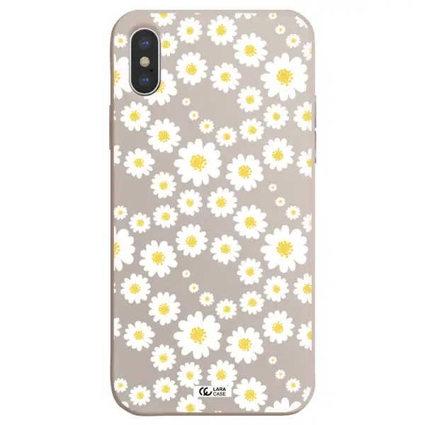 Papatia Pattern Apple iPhone X Silicone Stone Case