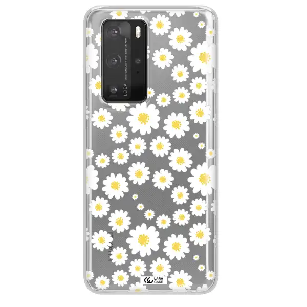 Papatia Pattern Huawei P40 Pro Clear TPU Case