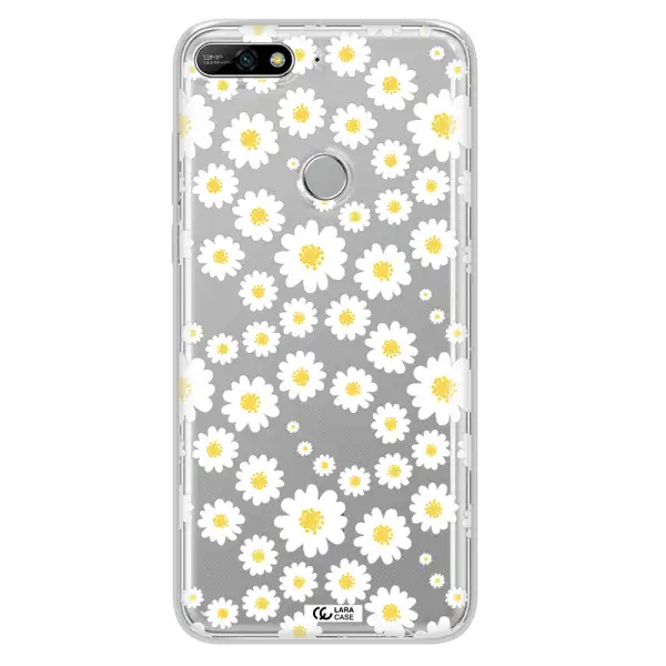 Papatia Pattern Huawei Y7 2018 Clear TPU Case