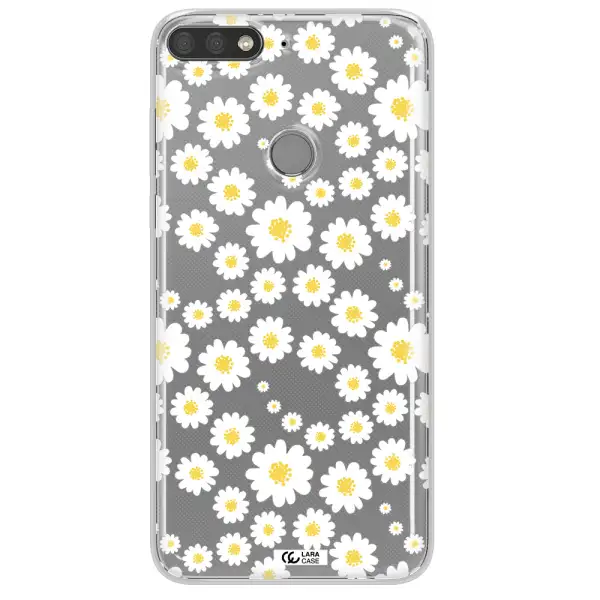 Papatia Pattern Huawei Y7 Prime 2018 Clear TPU Case