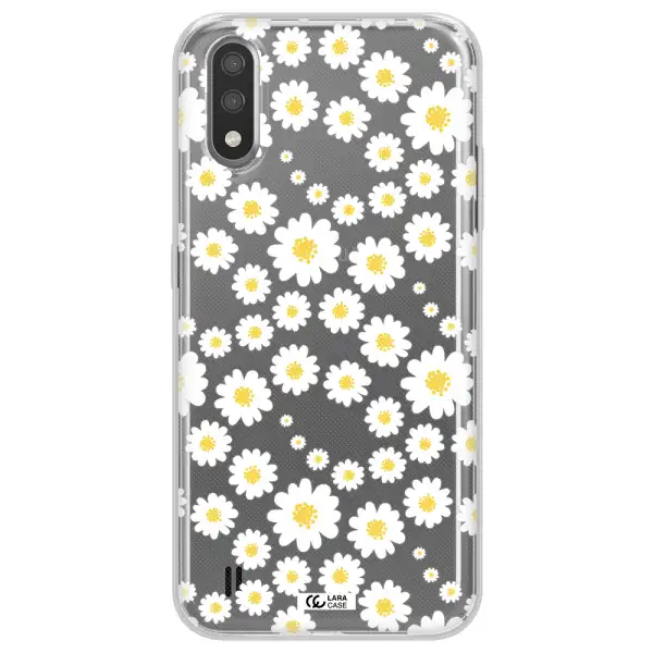 Papatia Pattern Samsung A01 Clear TPU Case