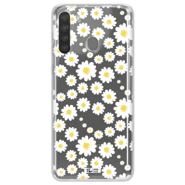 Papatia Pattern Samsung A21 Clear TPU Case